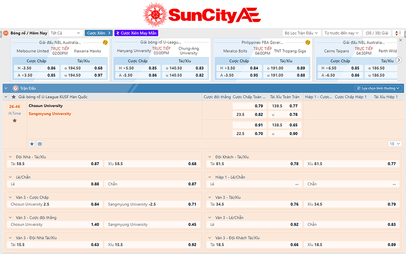 5 bước tham gia cá cược bóng rổ tại SUNCITY 5 bước tham gia cá cược bóng rổ tại SUNCITY